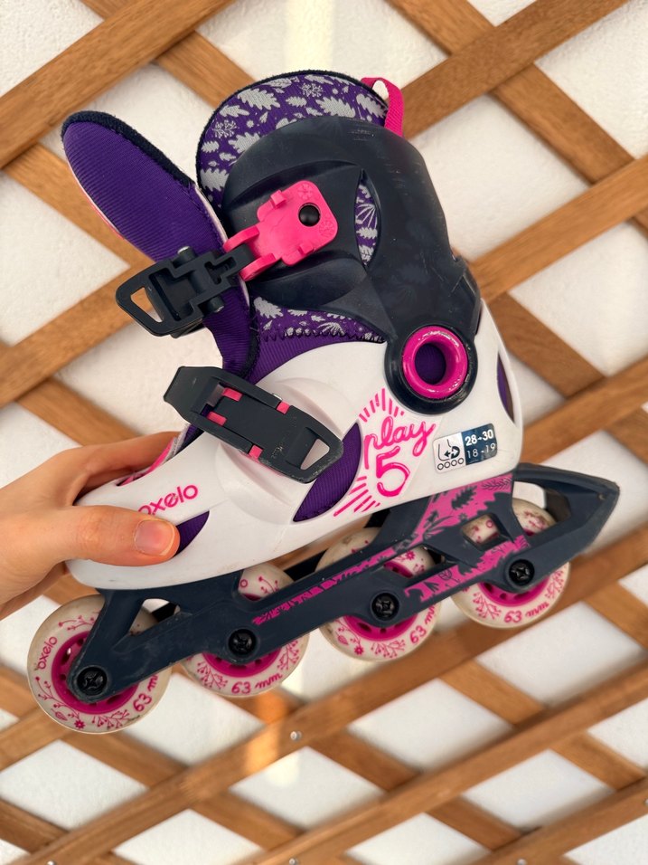 Mor çocuk paten 28-30 - Görsel 3