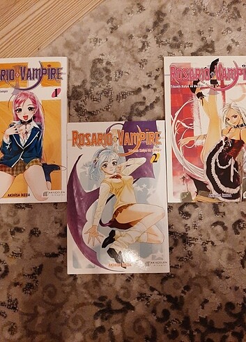 ROSARİO & VAMPİRE 3 MANGA