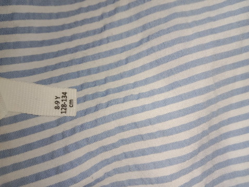 Düğmeli Çizgili Kolsuz Çocuk Gömlek - Görsel 2