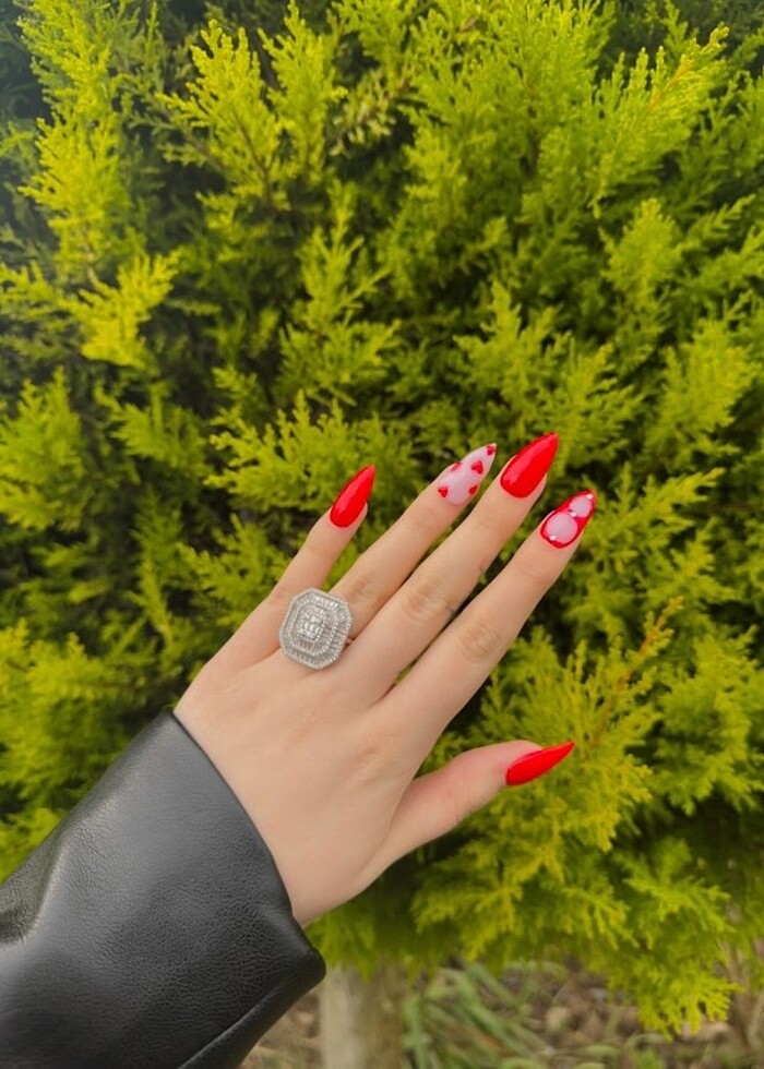 SEVGİLİLER GÜNÜ TAKMA JEL TIRNAK - Görsel 4