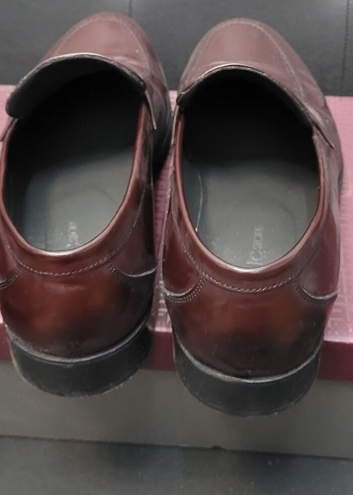 Hotiç 43 Numara Koyu Bordo Erkek Ayakkabı 0 Deri - Görsel 2