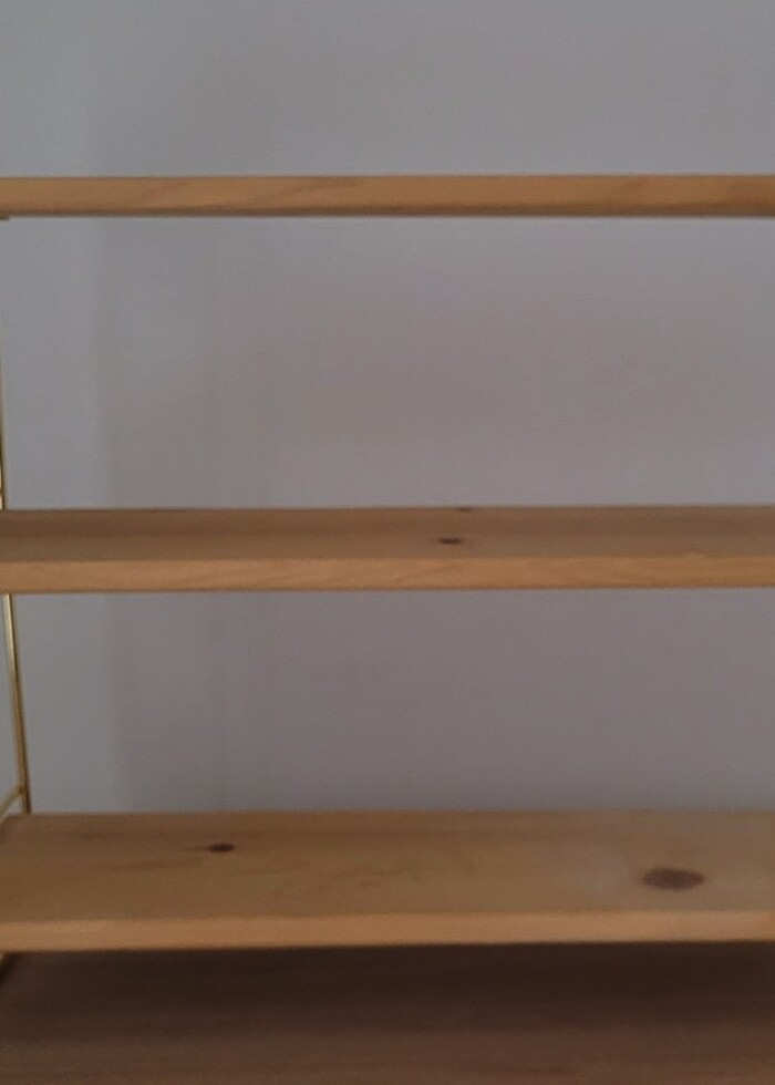 Raf Ahşap Düzenleyici 3 Kat Dekoratif (Elden Teslim) - Görsel 4