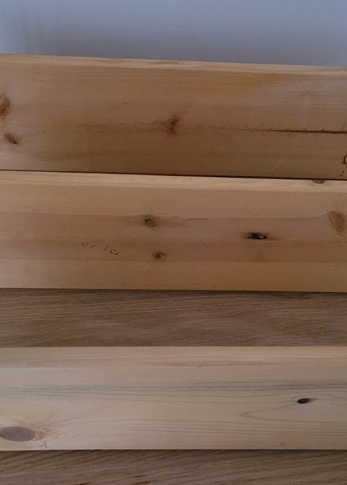 Raf Ahşap Düzenleyici 3 Kat Dekoratif (Elden Teslim) - Görsel 2