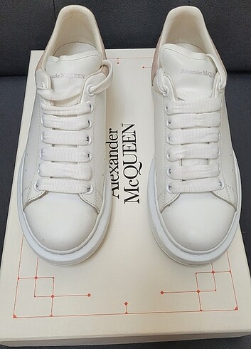 Alexander McQueen Kadın Sneakers 38,5 Numara White/Patchouli (El