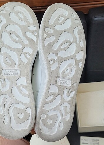 Alexander McQueen Kadın Sneakers 
38,5 Numara White/Patchouli - Görsel 9