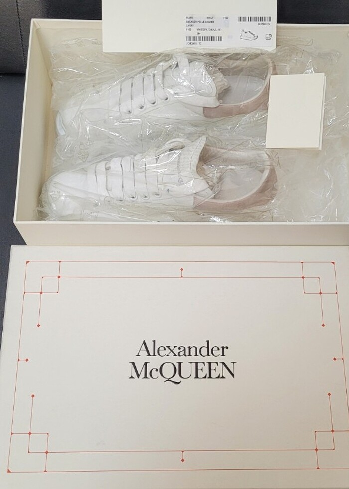 Alexander McQueen Kadın Sneakers 
38,5 Numara White/Patchouli - Görsel 2