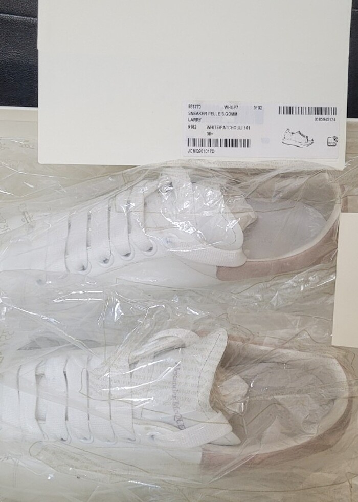 Alexander McQueen Kadın Sneakers 
38,5 Numara White/Patchouli - Görsel 3