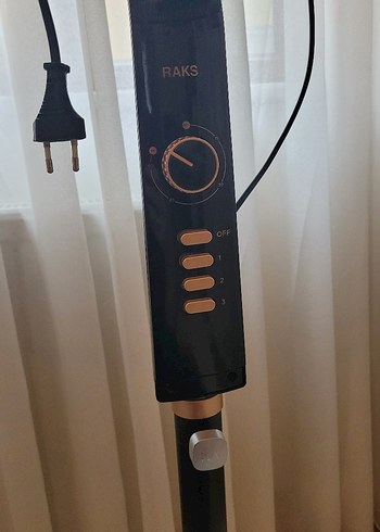 Siyah Vantilatör (Raks SF 16 MX Ayaklı Vantilatör 65 W) - Görsel 4