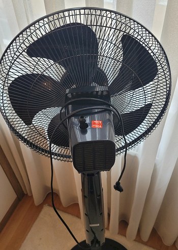 Siyah Vantilatör (Raks SF 16 MX Ayaklı Vantilatör 65 W) - Görsel 8