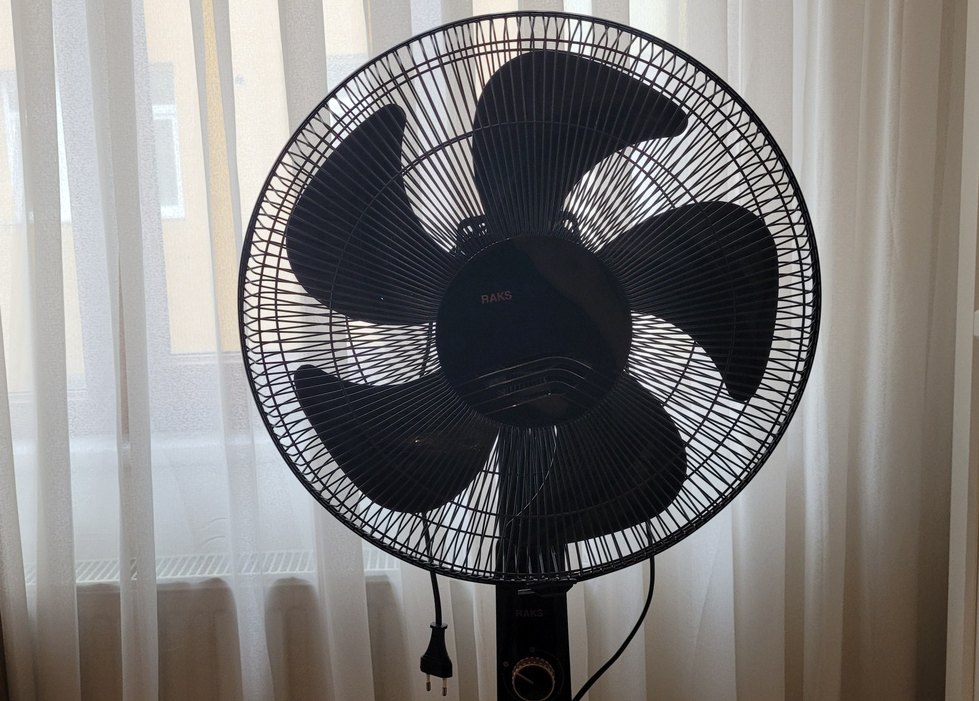 Siyah Vantilatör (Raks SF 16 MX Ayaklı Vantilatör 65 W) - Görsel 3