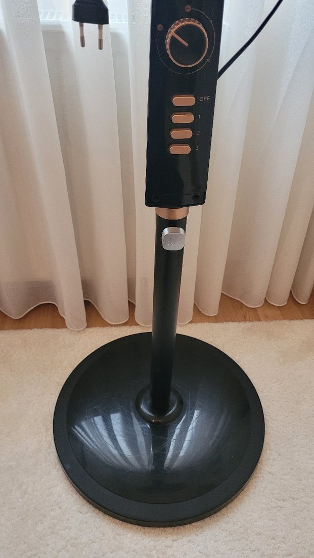 Siyah Vantilatör (Raks SF 16 MX Ayaklı Vantilatör 65 W) - Görsel 5