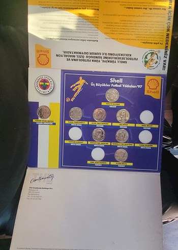 Shell 3 Büyükler Futbol Yıldızları 1997 Fenerbahçe Orij. Karton - Görsel 4