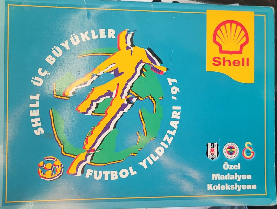 Shell 3 Büyükler Futbol Yıldızları 1997 Fenerbahçe Orij. Karton - Görsel 2
