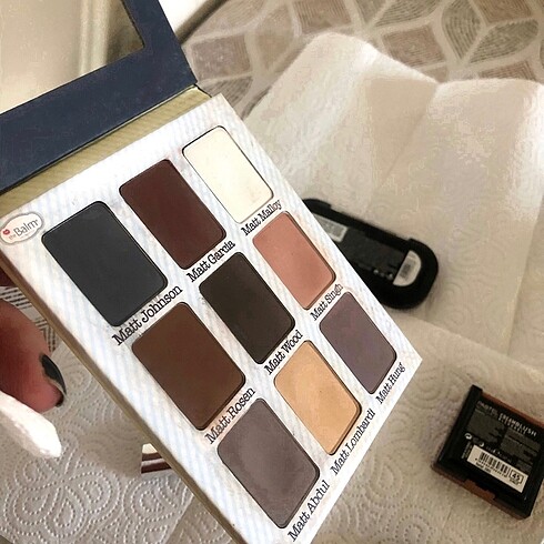 Beden The Balm Far Paleti Meet Matte #thebalm