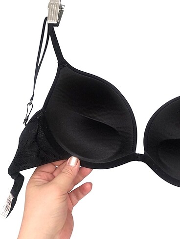 36 Beden #Lasenza Siyah Pushup Sütyen 80B