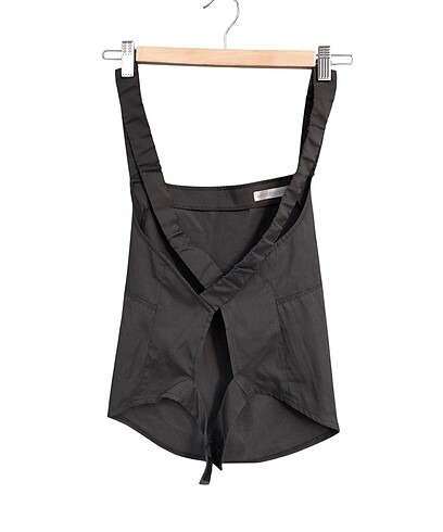 Mango #Mango Sırtı Çapraz Detaylı Bluz L