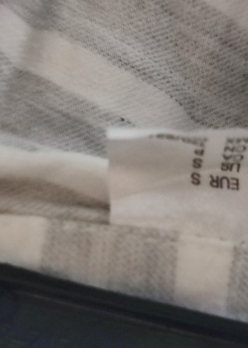 Gri Çizgili Erkek Keten Gömlek - Görsel 3