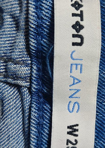 Kadın Lacivert Denim Mini Şort - Görsel 3