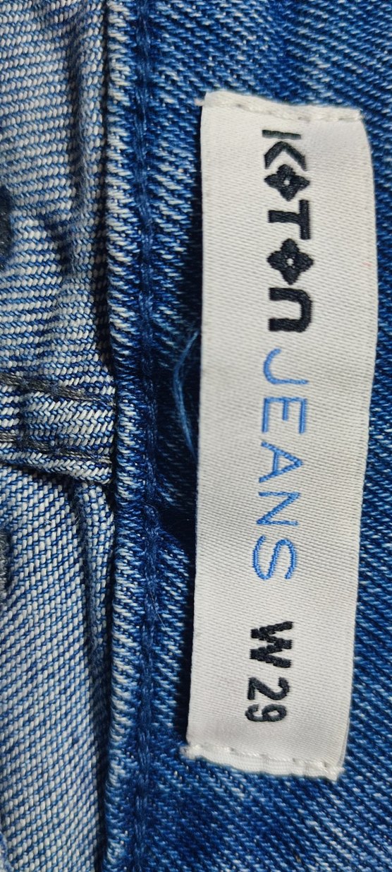 Kadın Lacivert Denim Mini Şort - Görsel 3