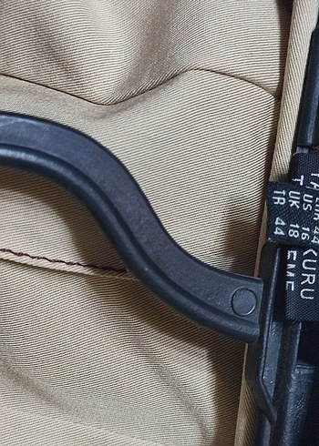 Bej Pileli Uzun Keten Etek - Görsel 3