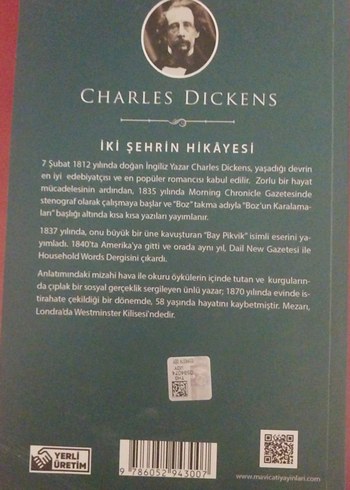 Charles Dickens - İki Şehrin Hikayesi Roman