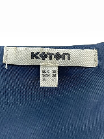 38 Beden lacivert Renk Koton Kısa Elbise %70 İndirimli.