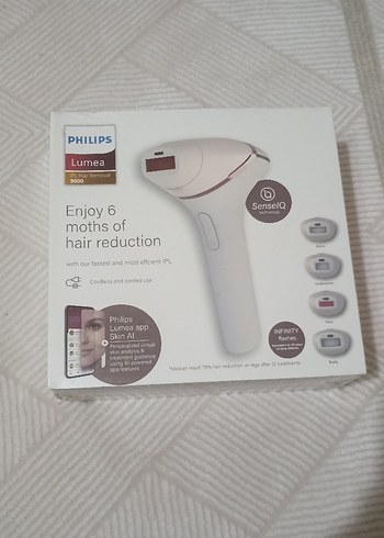 Philips Lumea IPL Lazer Epilasyon Cihazı Beyaz