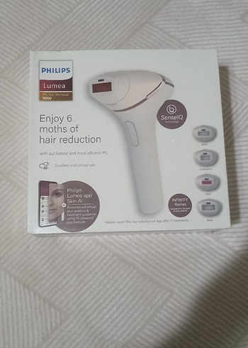 Beden Philips Lumea IPL Lazer Epilasyon Cihazı Beyaz