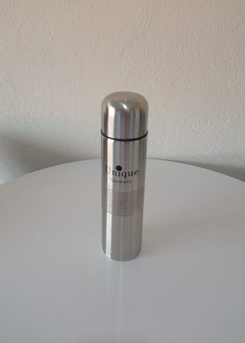 Unique gri termos 1 litre - Görsel 3