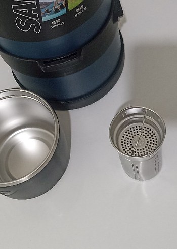 Mavi 3 litre Termos - Görsel 4