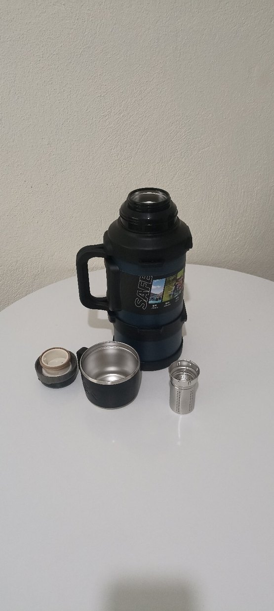 Mavi 3 litre Termos - Görsel 2