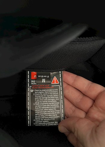 LS2 Airflow M beden motosiklet kaskı - Görsel 2