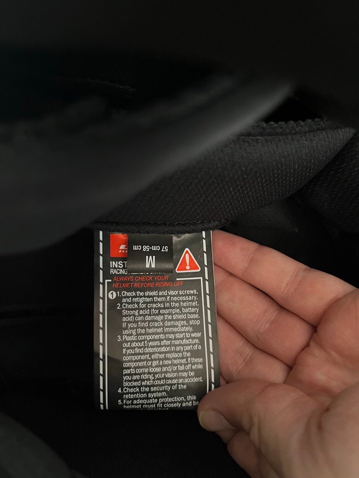 LS2 Airflow M beden motosiklet kaskı - Görsel 2