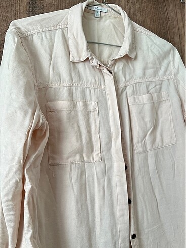 Pudra Pembe Kadın Gömlek - Görsel 3