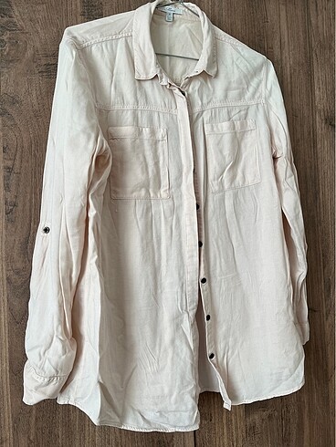 Pudra Pembe Kadın Gömlek - Görsel 2