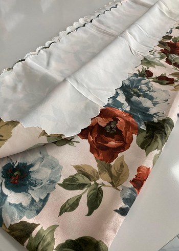 Çiçek Desenli Bohem masa örtüsü - Görsel 3