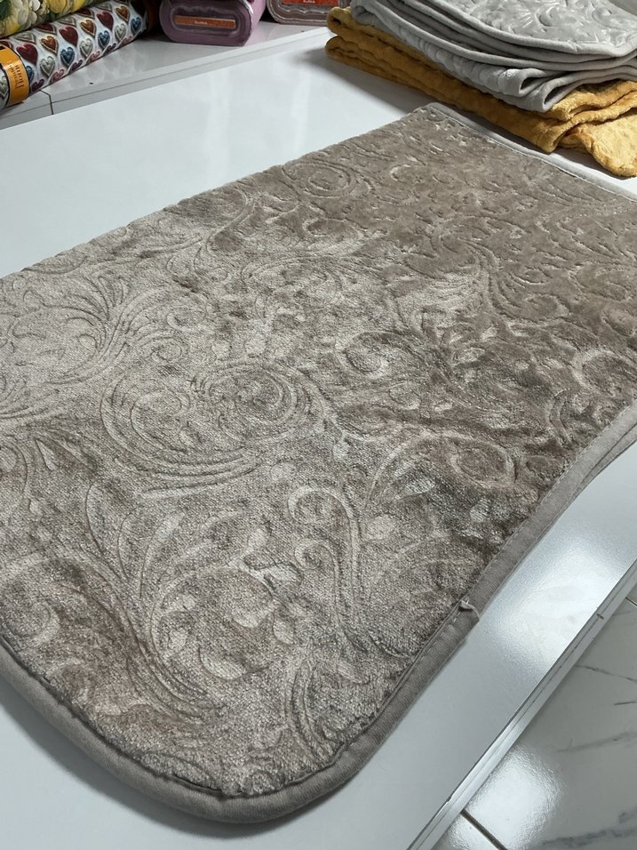 Gri İşlemeli Yumuşak Bebek Battaniye - Görsel 3