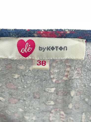 38 Beden lacivert Renk Koton Kısa Elbise %70 İndirimli.