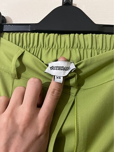 xs Beden yeşil Renk Yeşil pantolon