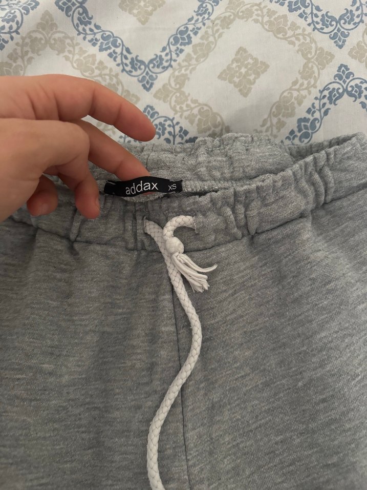 Gri Kadın Pamuklu Rahat Kesim Eşofman - Görsel 2