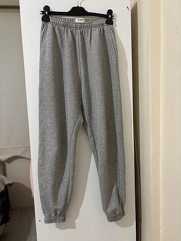 Pull&Bear Gri Eşofman Altı