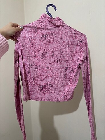 Bershka Pembe Bluz