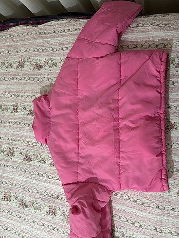 m Beden pembe Renk H&M pembe sisme mont