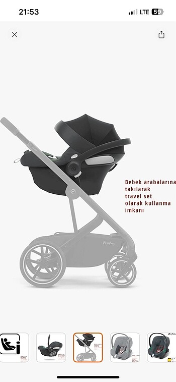 Diğer Cybex Aton S2 isize