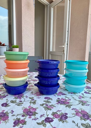 Tupperware şeker kap setleri