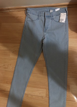 Mavi kot pantolon 