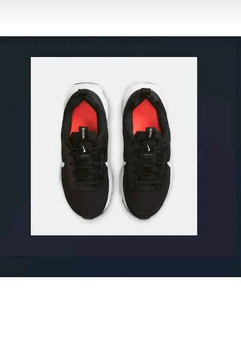 Nike Nike Siyah Bağcıklı Spor Ayakkabı