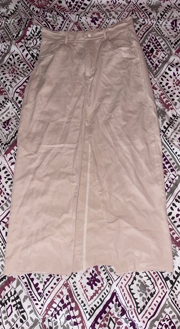 Bej Uzun Bohem Salaş Etek - Görsel 2