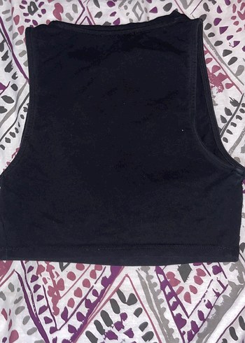 Siyah Crop Top 3 adet - Görsel 5