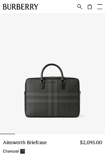 Burberry leptop çanta